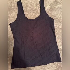Adidas Women's Sleek Black Tank Top